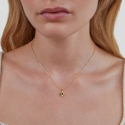 Emerald Star Necklace
