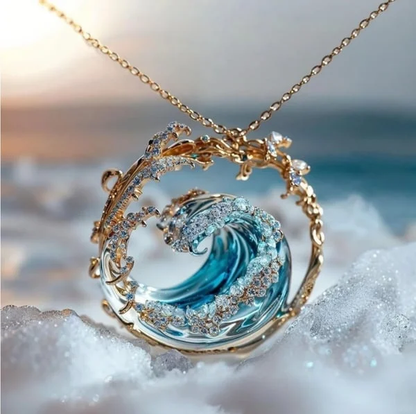 Aqua Sea Necklace