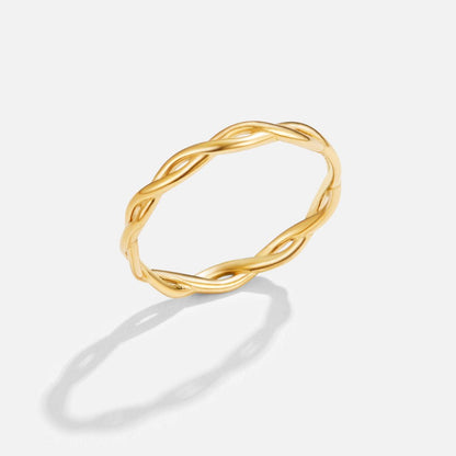 Twisted Gold Ring