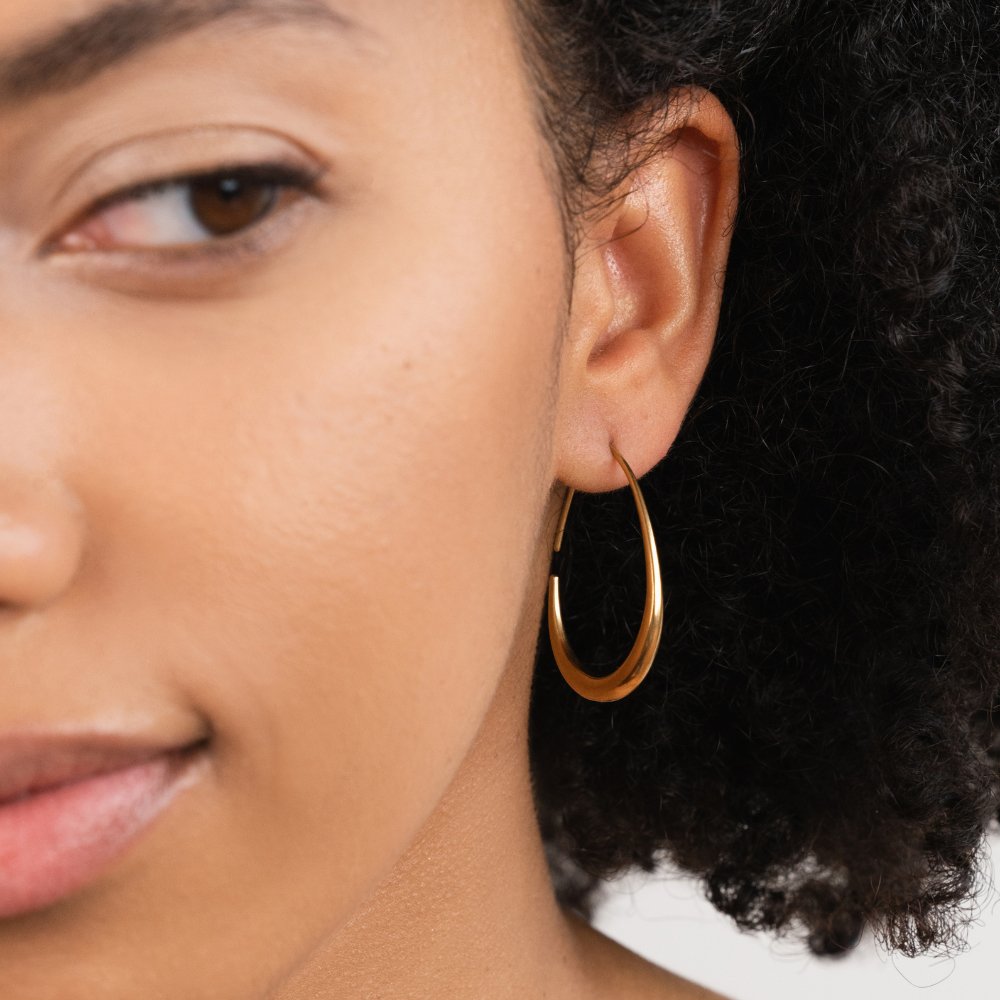 Nica Gold Hoops