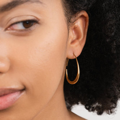 Nica Gold Hoops