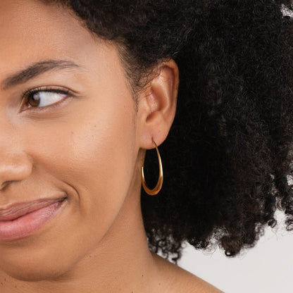 Nica Gold Hoops