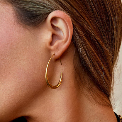 Nica Gold Hoops