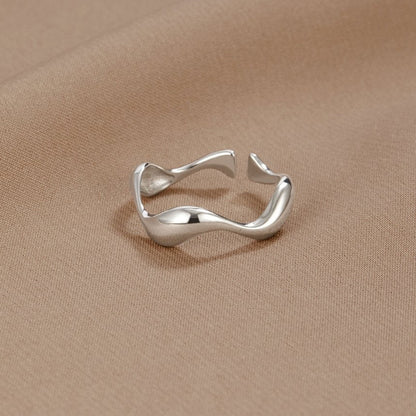 Wave Silver Ring