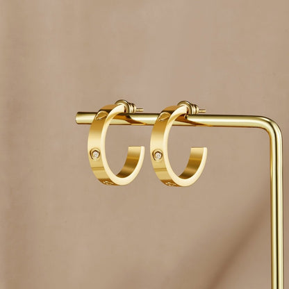 Small Heart Hoops