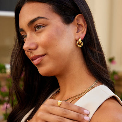 Sofia Twist Hoops
