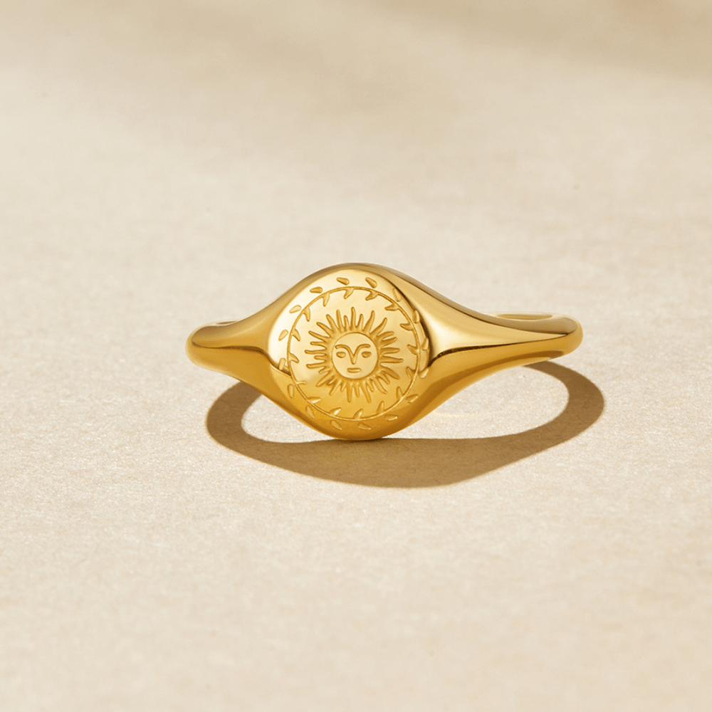 Solstice Gold Ring
