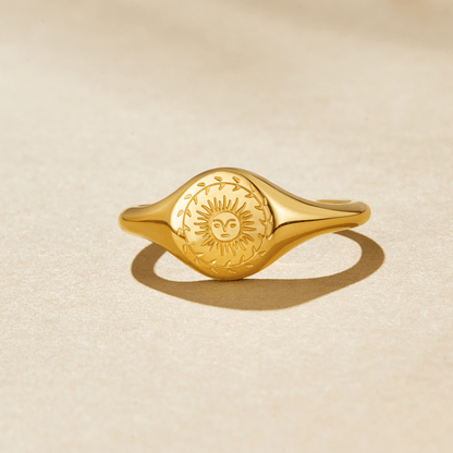 Solstice Gold Ring