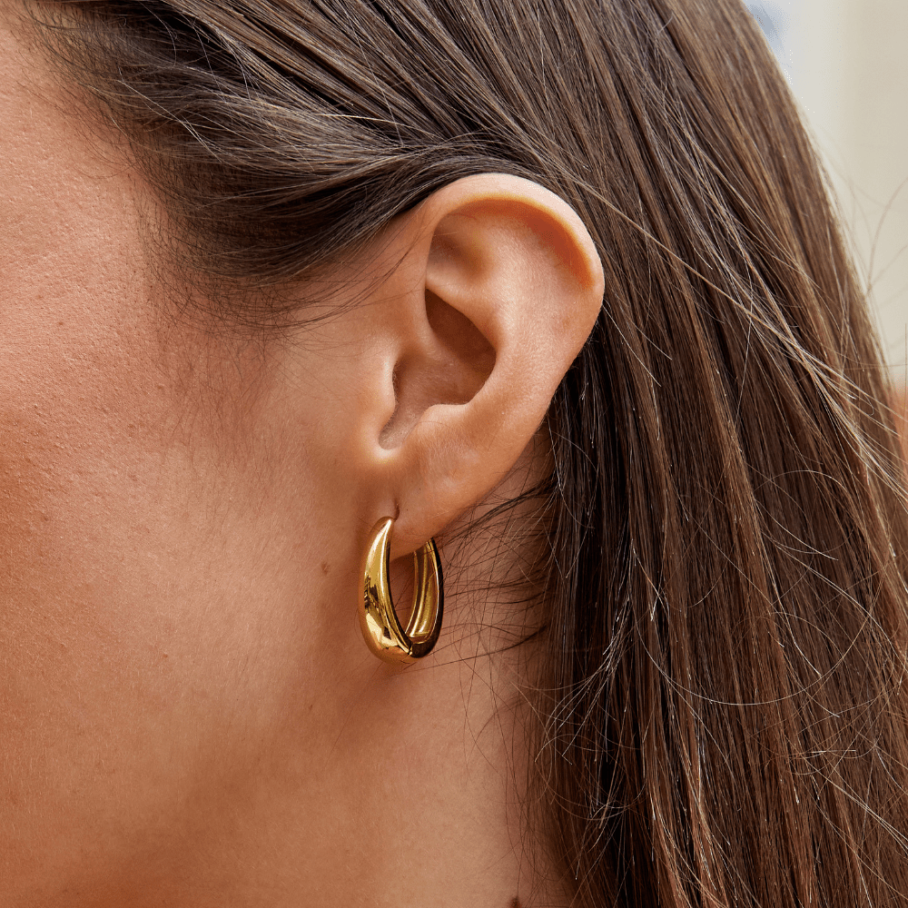 Valentina Gold Hoops
